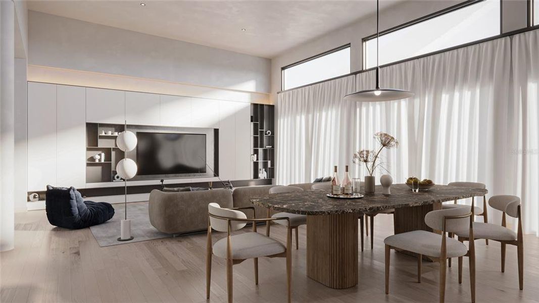 Furnished interior view inside a new home in , Punta Gorda (Image 6).