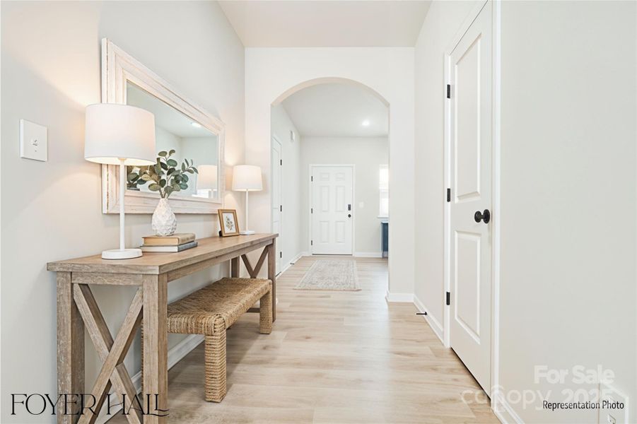 Furnished interior view inside a new home in , Shelby (Image 17).