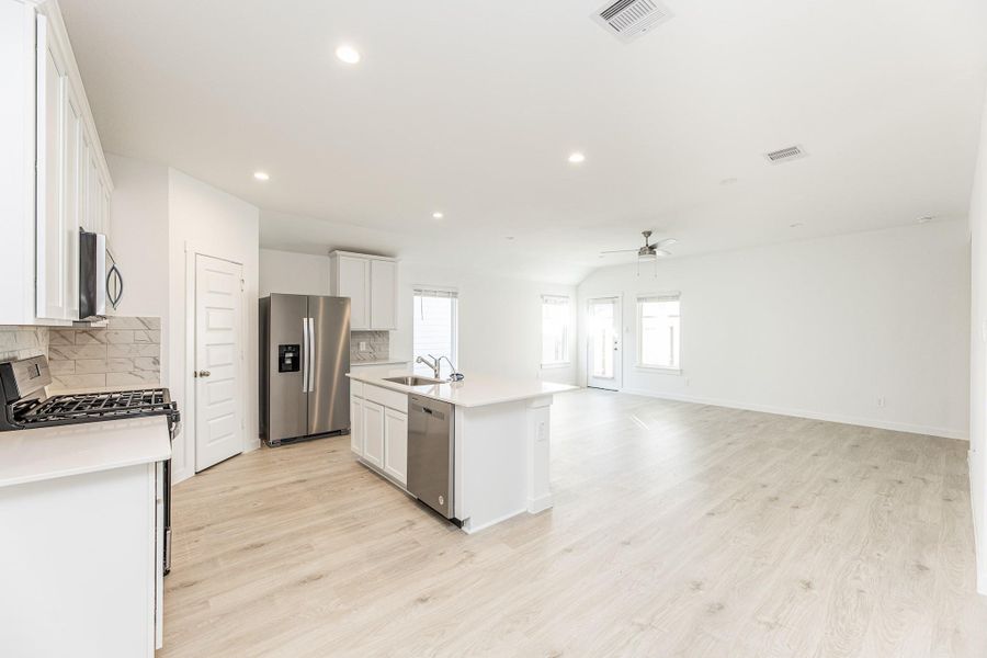 Furnished interior view inside a new home in , Fulshear (Image 3). Furnished interior view inside a new home in , Fulshear (Image 3).