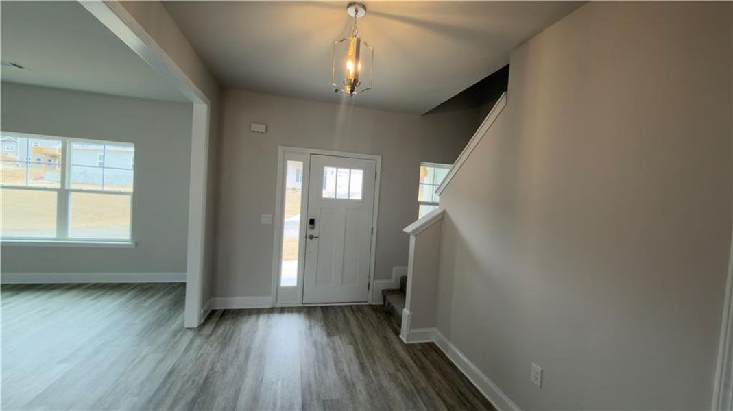 Spacious, unfurnished interior of a new home in Habersham Meadows, Demorest (Image 16).