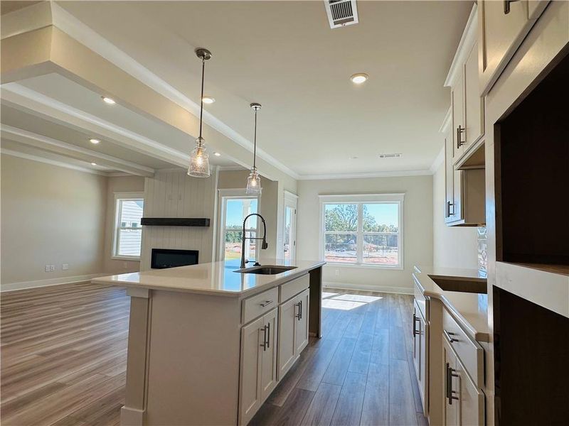 Furnished interior view inside a new home in Summerlin, Winder (Image 8).