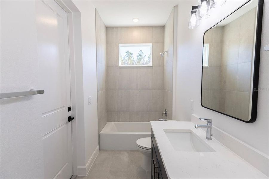 Furnished interior view inside a new home in , Webster (Image 9).