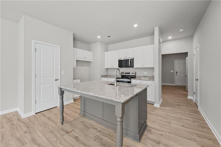 Furnished interior view inside a new home in Village Green, Adairsville (Image 7).