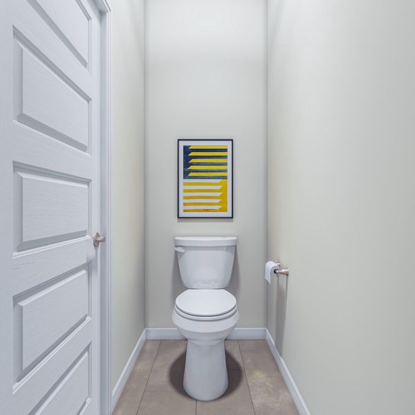 Furnished interior view inside a new home in Park Central, Georgetown (Image 11).