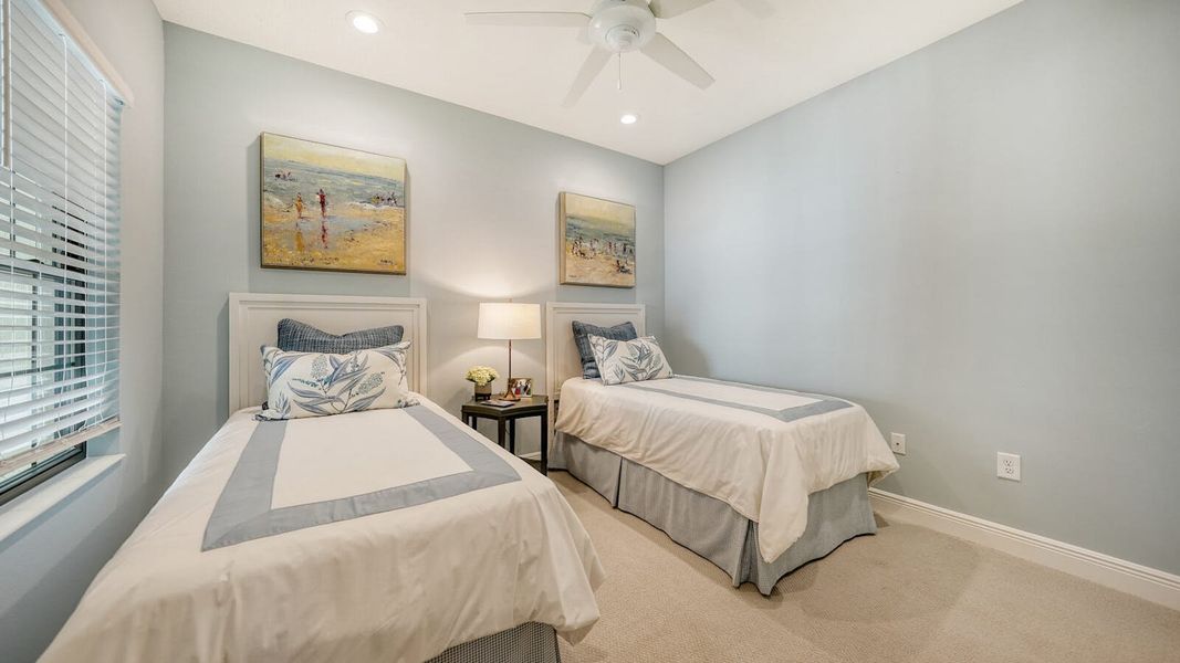 Furnished interior view inside a new home in Vistera of Venice, Nokomis (Image 6).