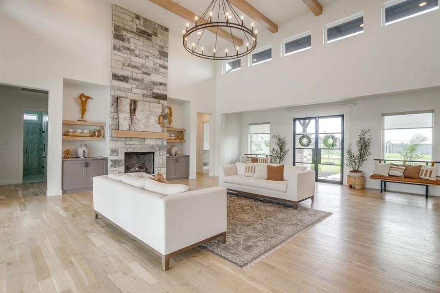Furnished interior view inside a new home in Santana Ridge, Brock (Image 10).