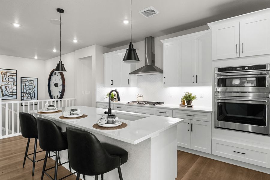 Furnished interior view inside a new home in Trumark Homes at Tanterra, Parker (Image 31).
