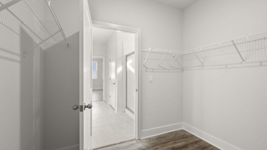 Spacious, unfurnished interior of a new home in Reserve at Tap Root Farms, Fletcher (Image 24). Spacious, unfurnished interior of a new home in Reserve at Tap Root Farms, Fletcher (Image 24).
