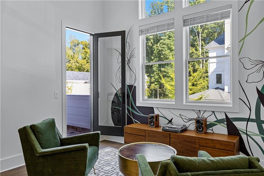 Furnished interior view inside a new home in , Chattahoochee Hills (Image 39).
