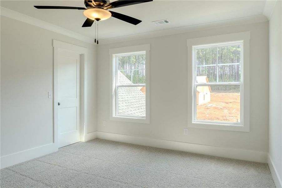 Spacious, unfurnished interior of a new home in Weslyn Park, Social Circle (Image 21). Spacious, unfurnished interior of a new home in Weslyn Park, Social Circle (Image 21).