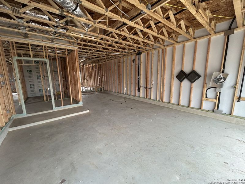 In-progress construction of a new home in Enclave at Hennersby Hollow 50's, San Antonio, TX (Image 22). In-progress construction of a new home in Enclave at Hennersby Hollow 50's, San Antonio, TX (Image 22).