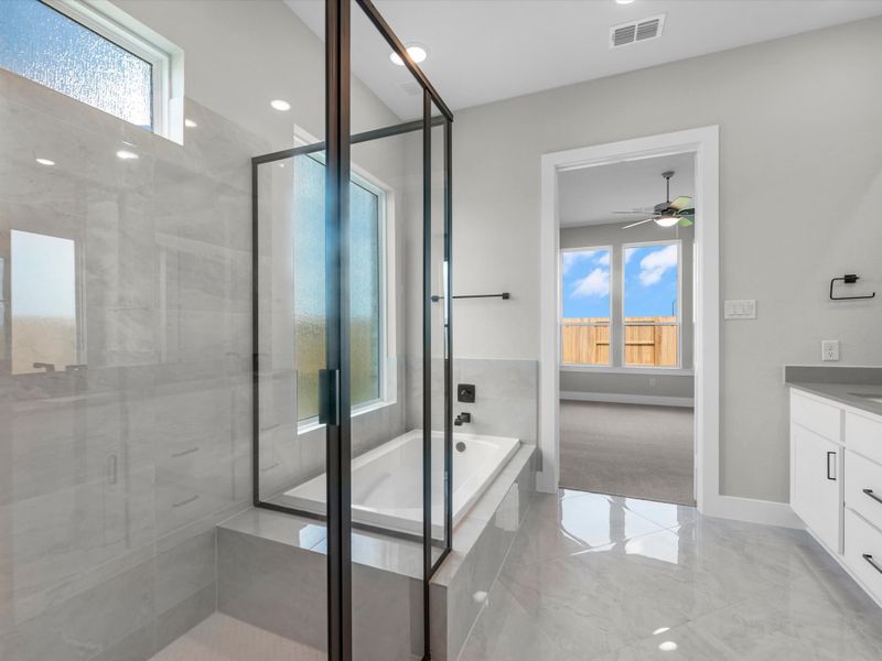 Furnished interior view inside a new home in Pecan Ridge, Fulshear (Image 8).