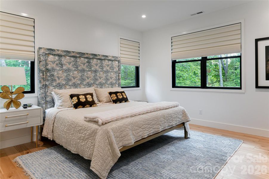 Furnished interior view inside a new home in , Weaverville (Image 18).