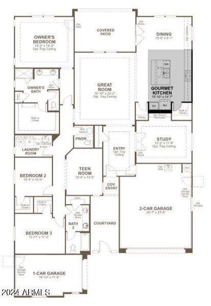 LSR lot 100 Dominic floor plan