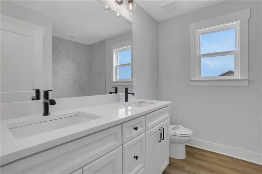 Furnished interior view inside a new home in Twin Lakes, Hoschton (Image 10). Furnished interior view inside a new home in Twin Lakes, Hoschton (Image 10).