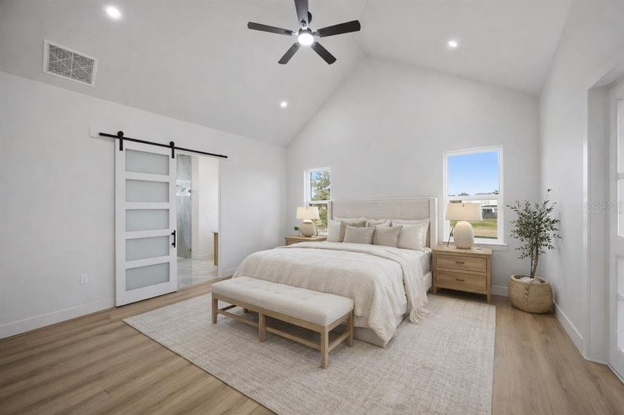 Furnished interior view inside a new home in , Plant City (Image 16).