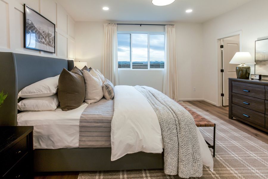 Furnished interior view inside a new home in Bloom, Fort Collins (Image 34).