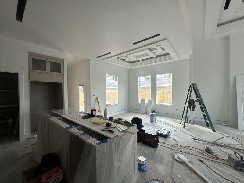 In-progress construction of a new home in , Clute, TX (Image 11).