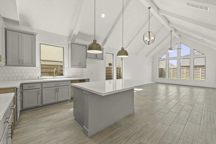 Furnished interior view inside a new home in Austin Point, Richmond (Image 5).