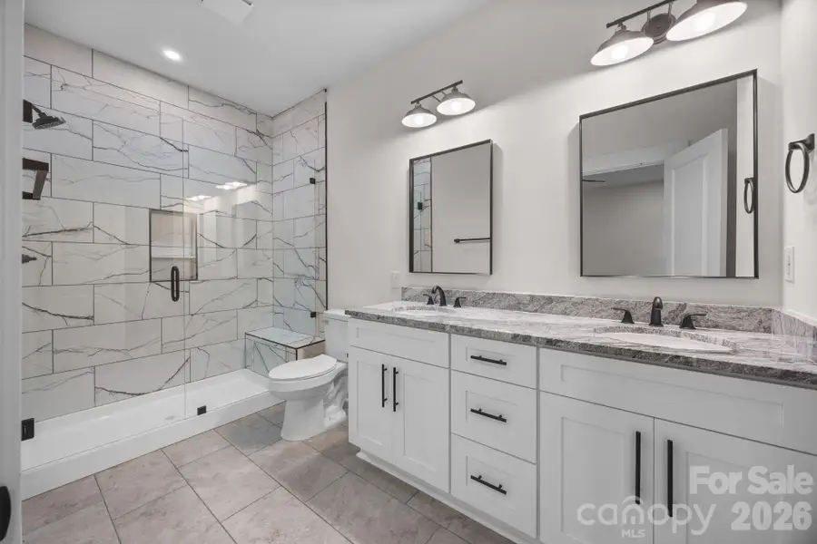 Furnished interior view inside a new home in , Cleveland (Image 8).