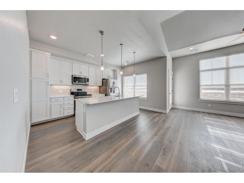 Furnished interior view inside a new home in , Longmont (Image 12).