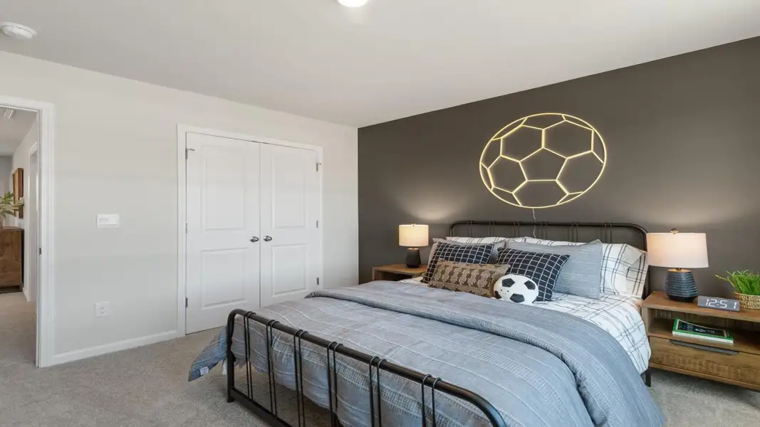 Furnished interior view inside a new home in McKenzie Gardens, Brunswick (Image 26).
