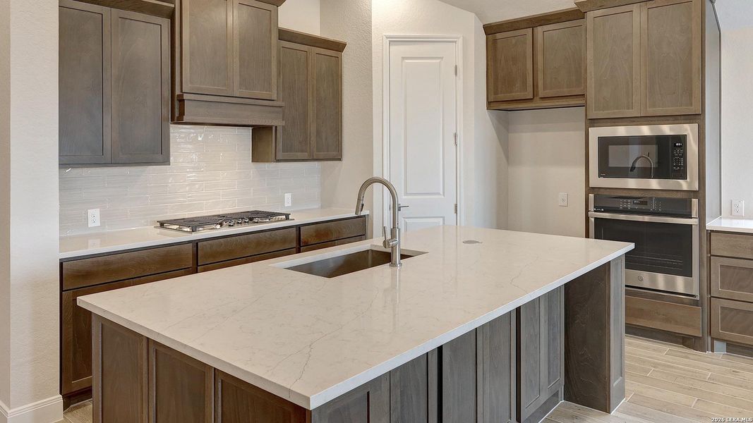 Furnished interior view inside a new home in VIDA, San Antonio (Image 10).