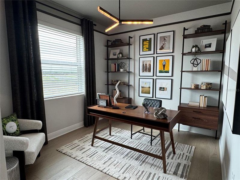 Furnished interior view inside a new home in Coasterra, Palmetto (Image 10).
