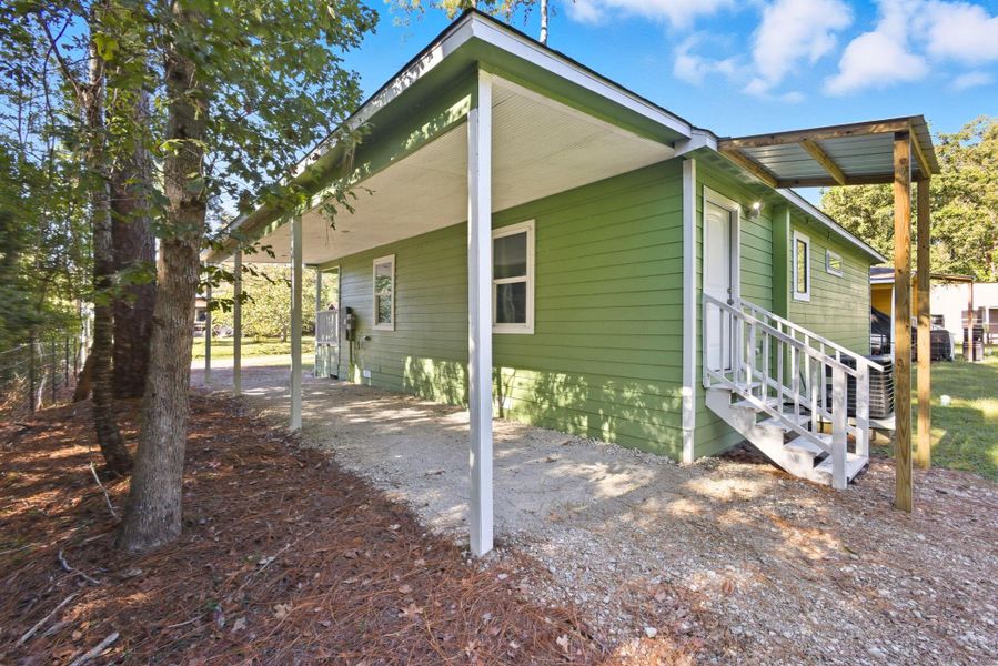 Exterior details and patio area of a home in , Woodville (Image 24). Exterior details and patio area of a home in , Woodville (Image 24).