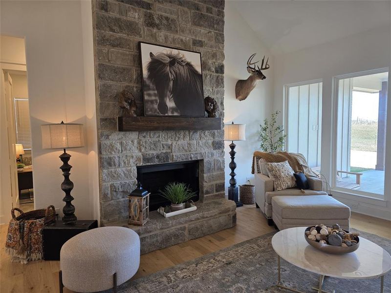 Furnished interior view inside a new home in , Caddo Mills (Image 6).