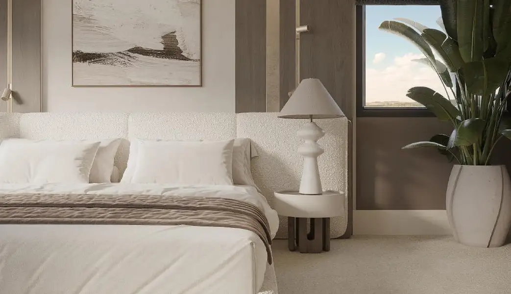 Furnished interior view inside a new home in , Jonestown (Image 19).