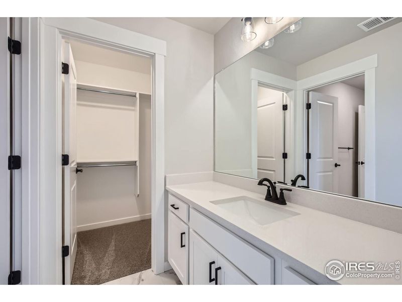 Furnished interior view inside a new home in RainDance - 60s, Windsor (Image 3).