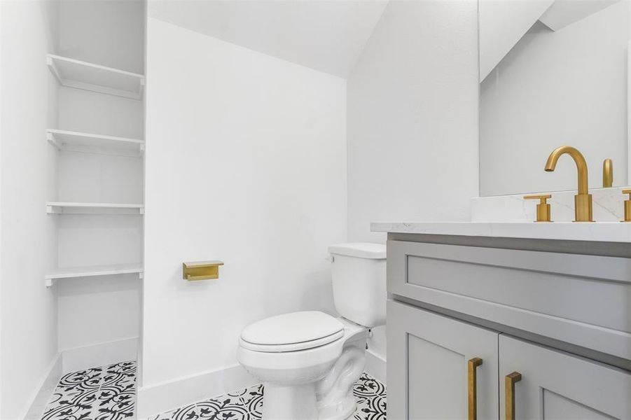 Furnished interior view inside a new home in , Houston (Image 35).