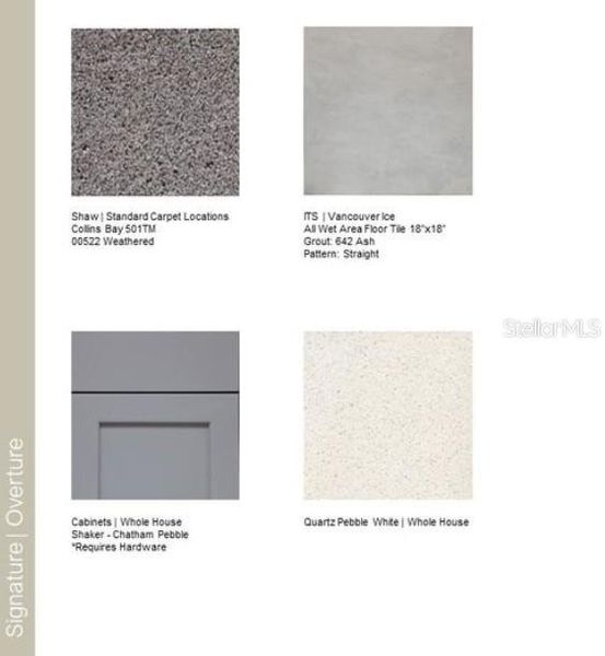 Sample of building materials used in homes in The Townhomes at Westview, Kissimmee (Image 13). Sample of building materials used in homes in The Townhomes at Westview, Kissimmee (Image 13).