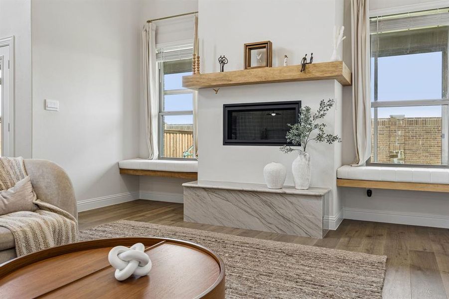 Furnished interior view inside a new home in , Little Elm (Image 17).