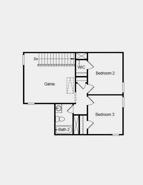 Floor Plan: Second Floor