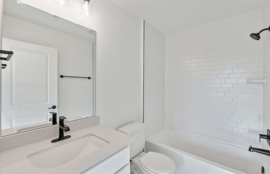 Furnished interior view inside a new home in Woodside, Georgetown (Image 8).