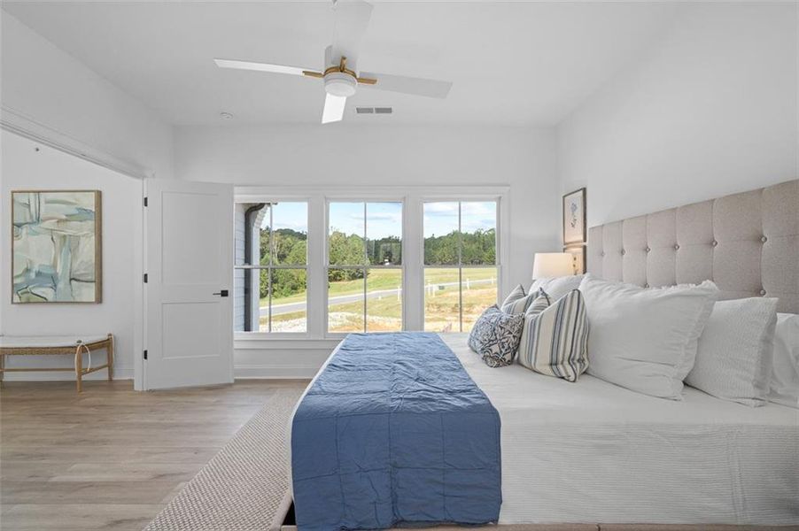 Furnished interior view inside a new home in Foxhall Residences, Douglasville GA, Douglasville (Image 6).
