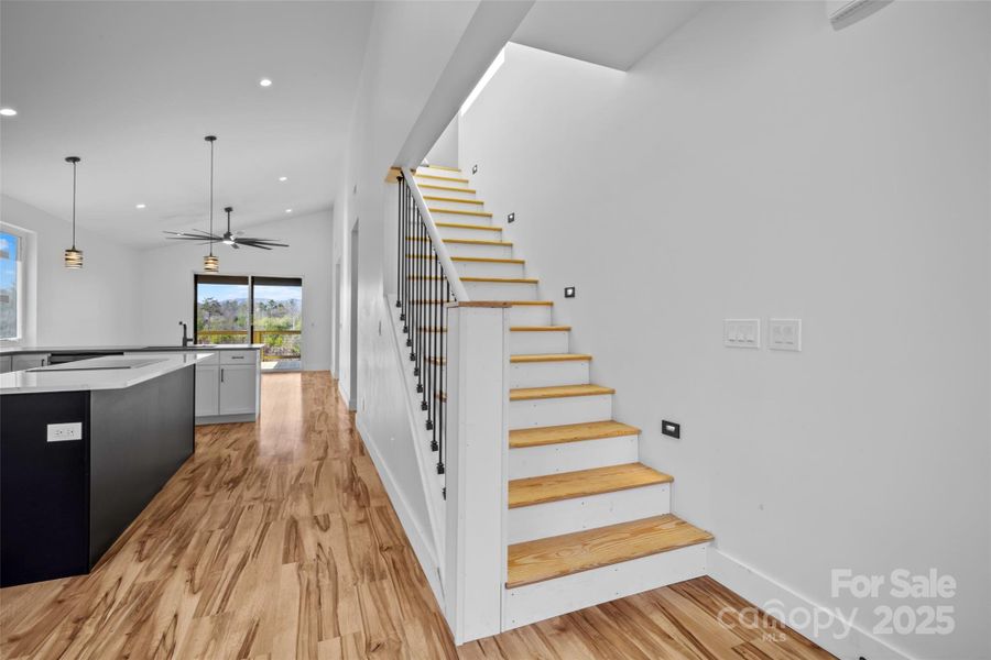 Stairs leading to the 2nd Level