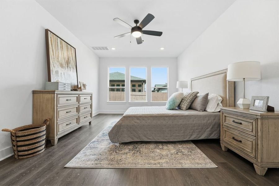 Furnished interior view inside a new home in Easton Park, Austin (Image 3).