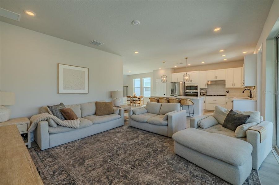 Furnished interior view inside a new home in Waterset Garden Series, Apollo Beach (Image 14).