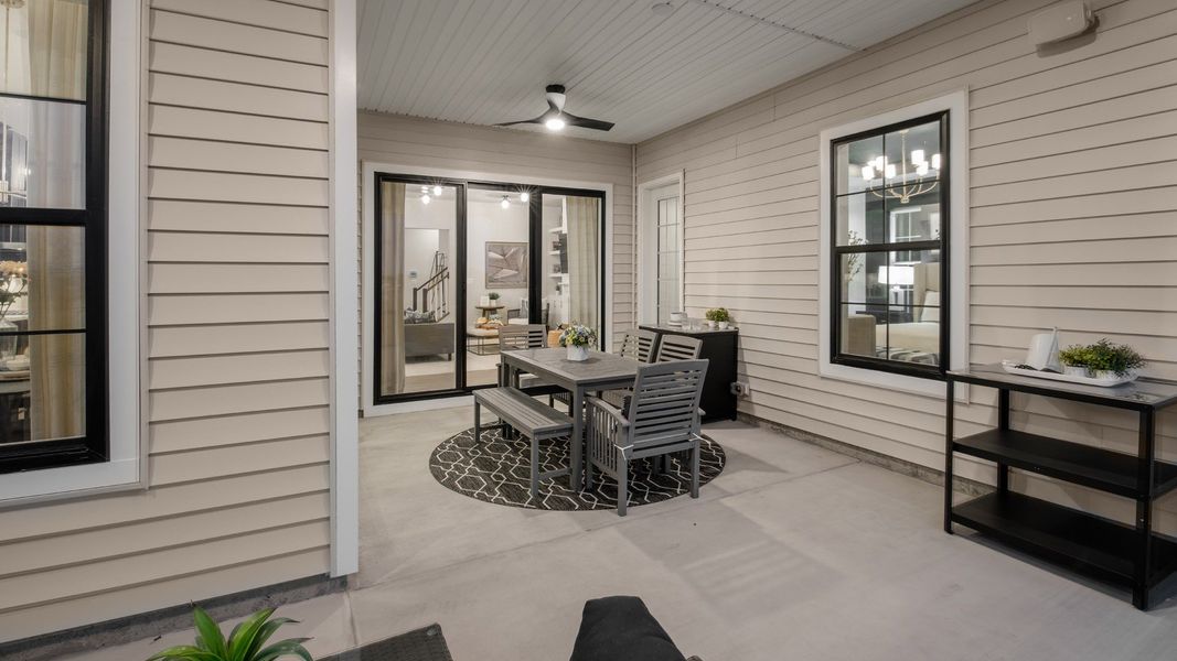 Representative furnished interior of a home built from the The Adventurer by DRB Elevate. in Brook Run, Fort Mill (Image 33).