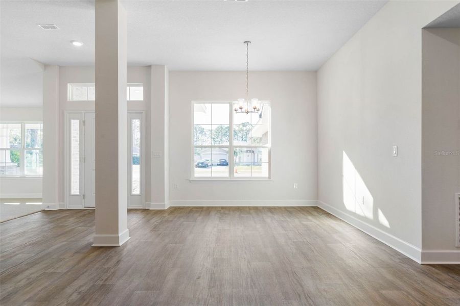 Representative unfurnished interior of a home built from the 2265 by Adams Homes in Royal Highlands, Spring Hill (Image 19).