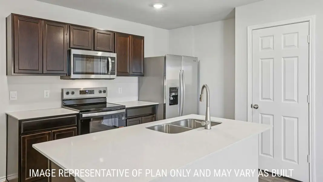 Representative furnished interior of a home built from the Caprock by D.R. Horton in Pecan Creek, Temple (Image 6).