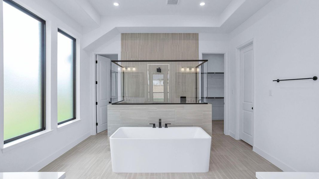 Furnished interior view inside a new home in Kresston, Montgomery (Image 12).