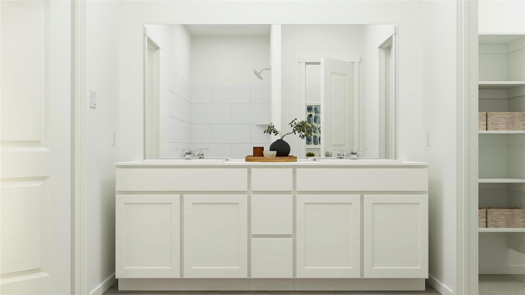 Furnished interior view inside a new home in Moore Landing, Magnolia (Image 4).