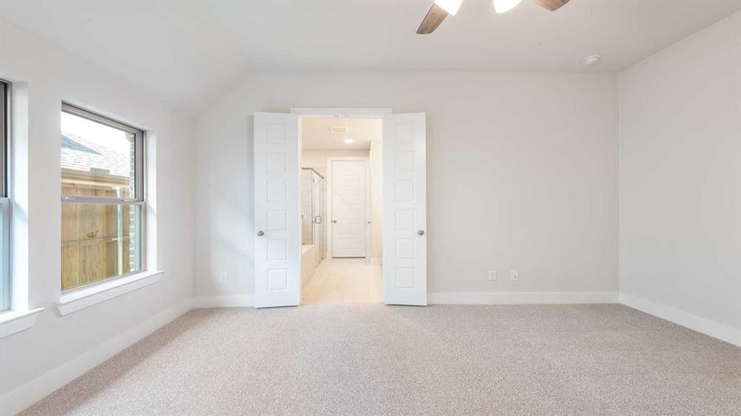 Spacious, unfurnished interior of a new home in The Heights At Uptown Celina 45', Celina (Image 16). Spacious, unfurnished interior of a new home in The Heights At Uptown Celina 45', Celina (Image 16).