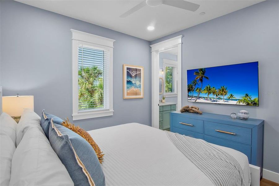 Furnished interior view inside a new home in , Sarasota (Image 48).