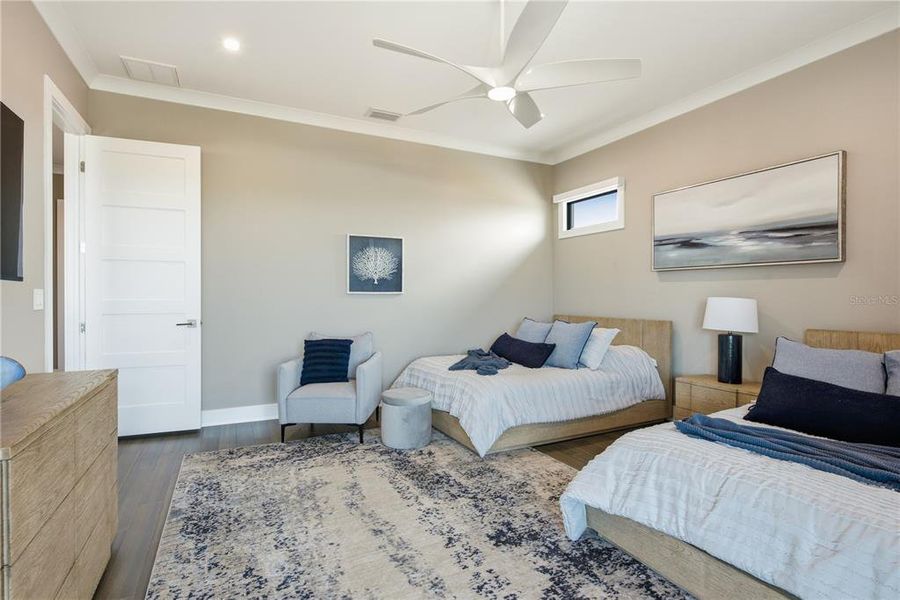 Furnished interior view inside a new home in , Belleair Beach (Image 59).