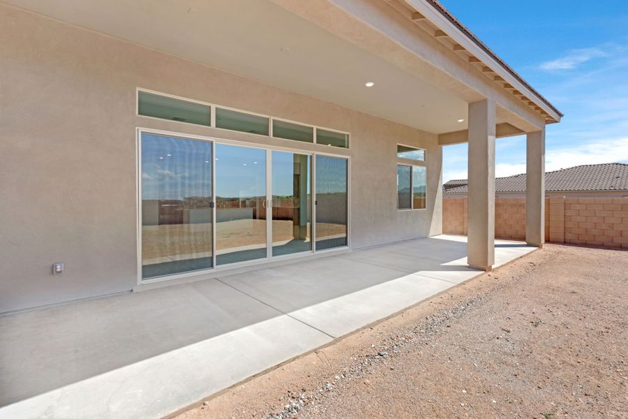 Exterior details and patio area of a home in Mountain View Ranch, Vail (Image 2).